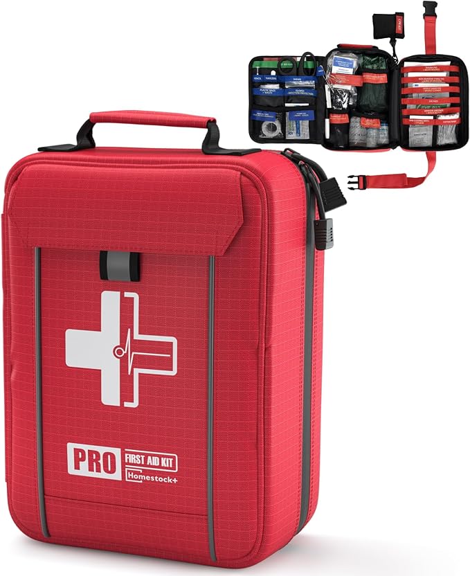 First Aid Trauma Kit, Comprehensive First Aid Kit by Homestockplus