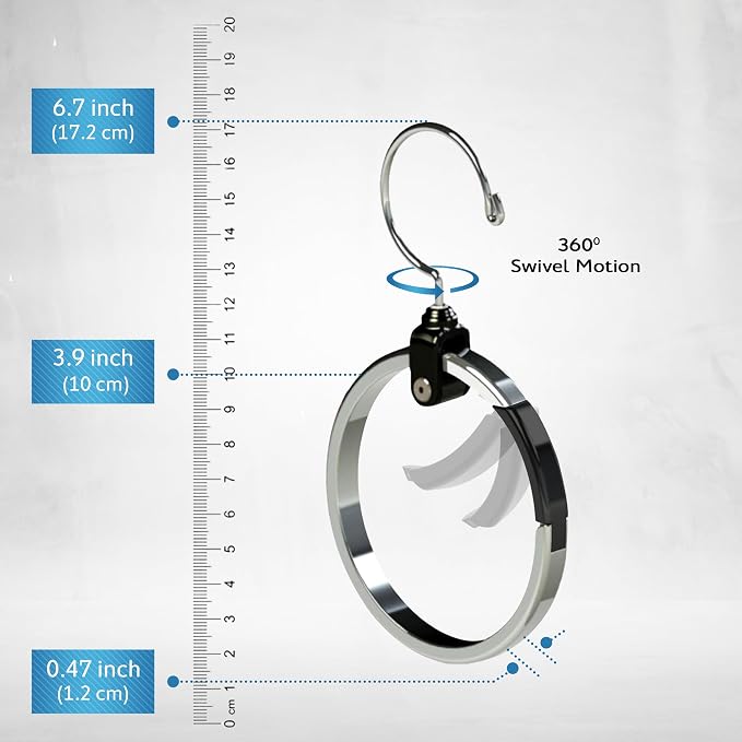 Multipurpose Closet Hangers- Tie and Belt Hanger - Image 4