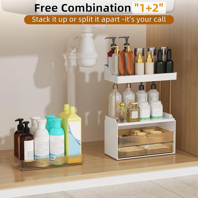 3 Drawers Makeup Organizer - Image 5