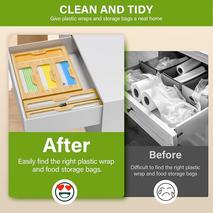 Bamboo Bag Storage Organizer - Image 5