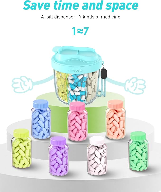 Pill Organizer, Pill Dispenser - Image 4