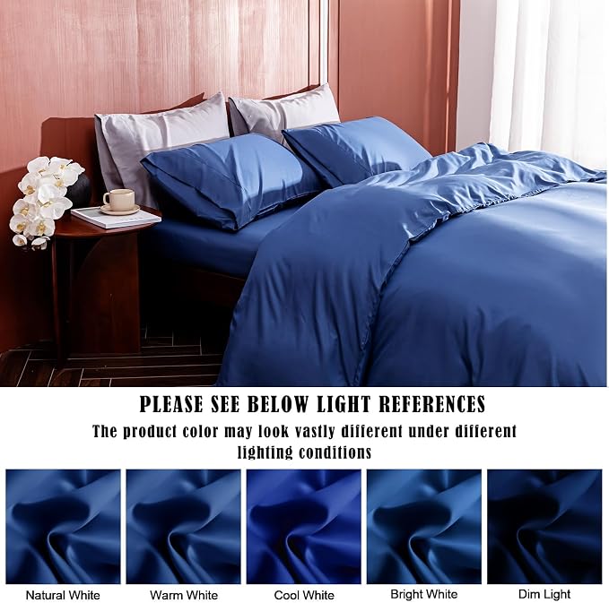 TELUS Pillow Cases Standard Size 2 Pack, Bamboo Rayon Cooling Pillowcases - Image 6
