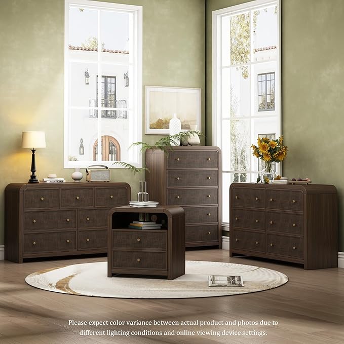 Oak&Sparrow 2 Drawer Tall Dresser - Image 3