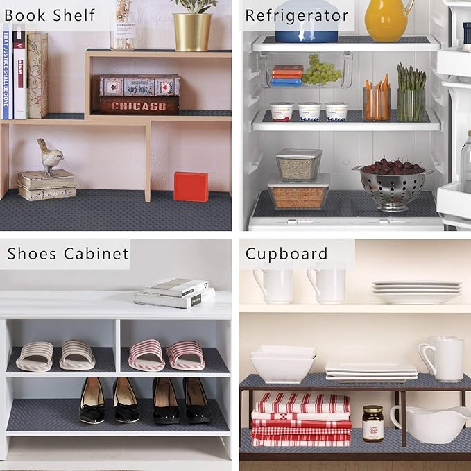 HooTown Shelf Liner Kitchen Cabinet Drawer Mats 23.6 Inch Wide x 78.7 Inch Long - Image 7