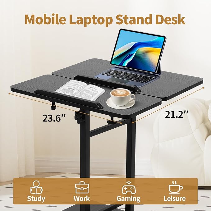 Rolling Desk for Laptop - Image 5