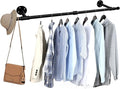 36 inch Industrial Pipe Clothes Rack Wall Mount by Oroonoko