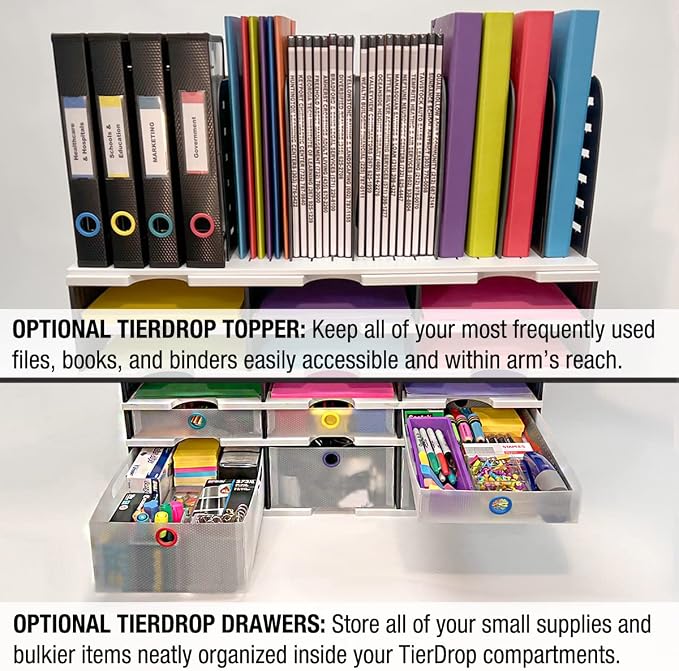Ultimate Office TierDrop Desktop Organizer Document, and Classroom Sorter. 9 - Image 6