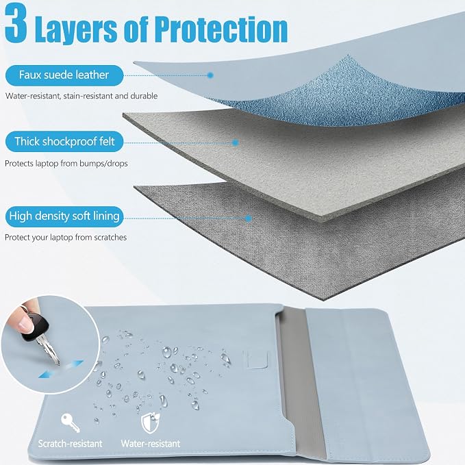 HYZUO 15 Inch Laptop Sleeve Case - Image 3