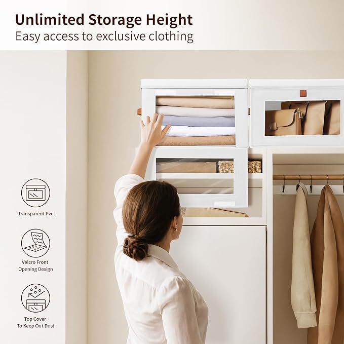 Large Clothing Storage Bins - Image 2
