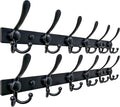 Dseap Coat Rack Wall Mount 2.0 Pro: 24” Long, 3X Tougher, Heavy Duty Stainless by Dseap