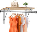 Closet Rod, 16 to 100 Inch Closet Rods Heavy Duty Adjustable Wardrobe Poles by Anndason