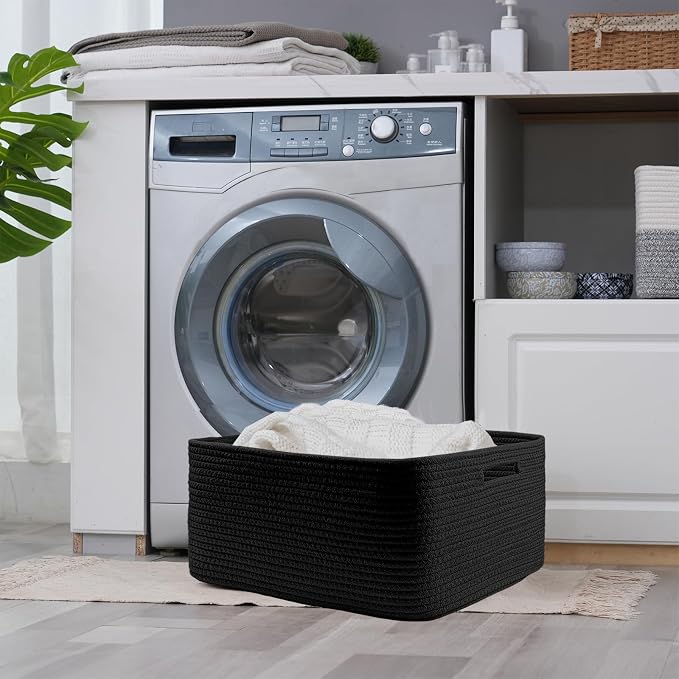 COMFY-HOMI 2 pcs Large Storage Baskets - Image 4