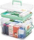 15QT Clear Medicine Organizer Storage Box by guaiboshi