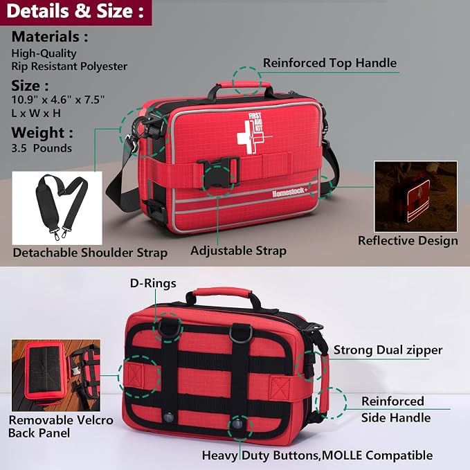 Comprehensive First aid Kits, First Aid Trauma Kit - Image 6
