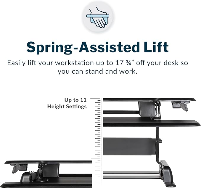 Vari - VariDesk Essential 30 - Two-Tier Standing Desk Converter - Image 2