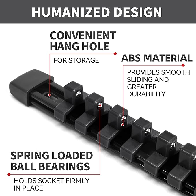 Socket Organizer Drive ABS Tools - Image 4