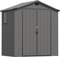 Greesum 6x4FT Plastic Outdoor Storage Shed by BuynowfromGreesum