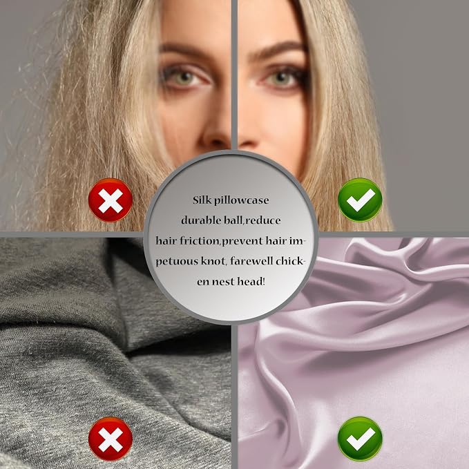 Mulberry Silk Pillow Cases for Hair and Skin Queen Size Silk Pillowcase - Image 5