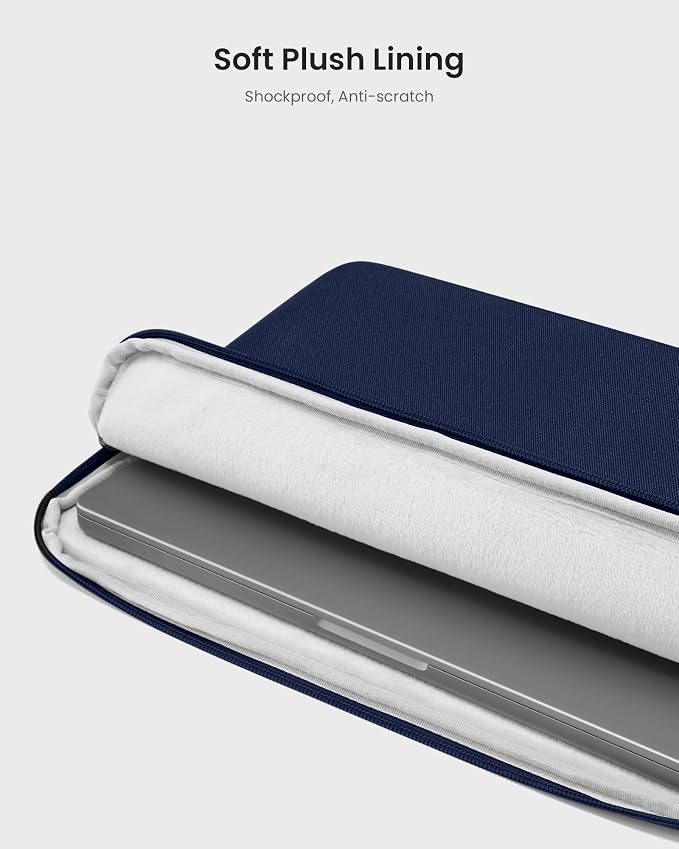 tomtoc Slim Laptop Sleeve Case for 13-inch New MacBook Air M4/A3420 M3/A3113 - Image 4