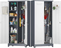 Broom Storage Cabinet, Metal Cabinet by STEELIST