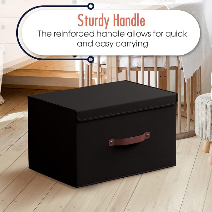 Ornavo Home 6 Pack Collapsible Storage Bins - Image 5