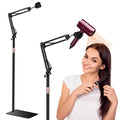 Hair Dryer Stand, 1.68M Height Adjustable, Hands Free Blow Dryer Holder by Liveinabetterlife