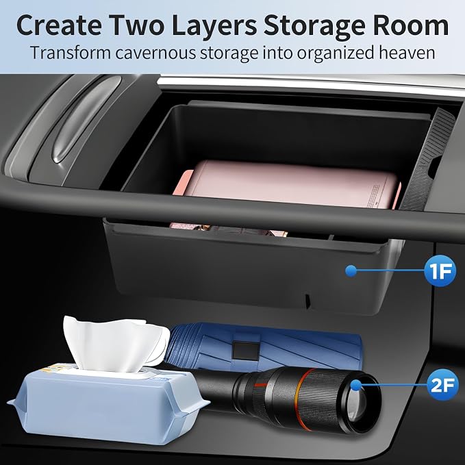 2025 Upgrade Center Console Organizer Tray - Image 4