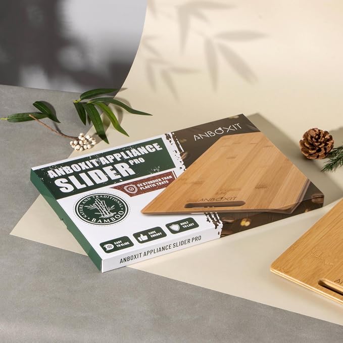 Bamboo Appliance Slider, Sliding Tray - Image 6