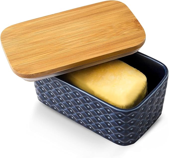 Hasense Ceramic Butter Dish by Hasense