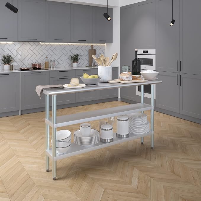 AmGood Stainless Steel Work Table - Image 6