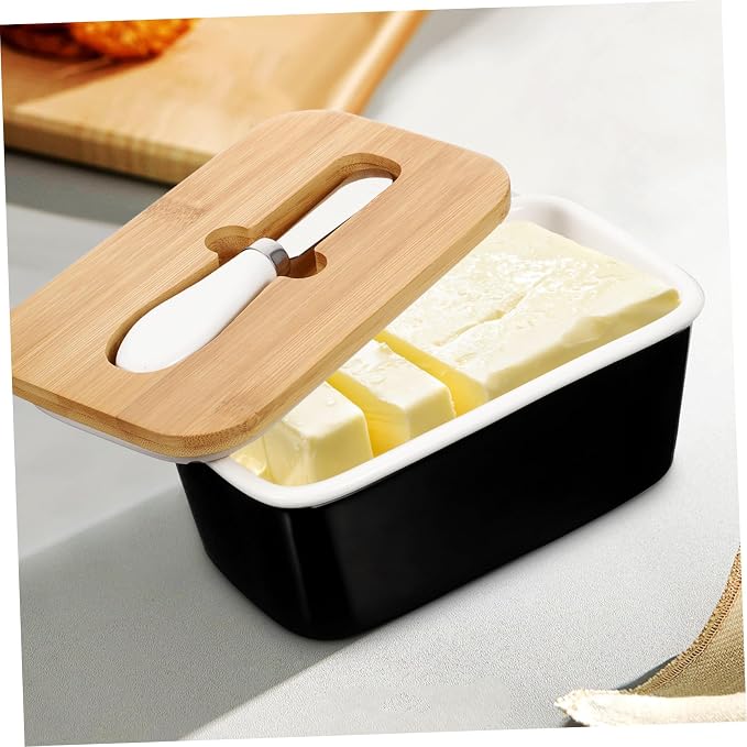 Healifty Ceramic Butter Box - Image 4