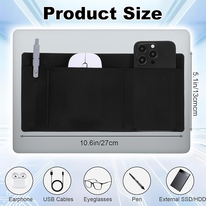 3-Pocket Organizer Mouse Holder - Image 2