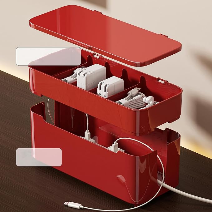 Cord Management Box, Wire Storage - Image 7