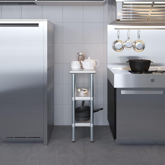 AmGood Stainless Steel Work Table - Image 5