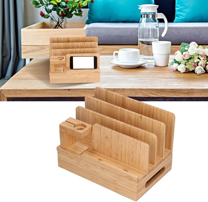 BambooCharging Station Organizer - Image 2