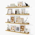 Fun Memories Picture Ledge Shelf, Floating Shelves Set of 4, 36 Inch Picture by FunMemories