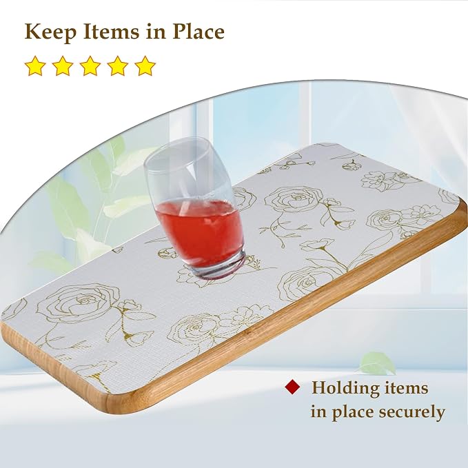 Moriah Shelf Liner for Kitchen Cabinet Non-Adhesive, Thickened Drawer Liner No - Image 2