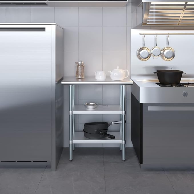 AmGood Stainless Steel Work Table - Image 8