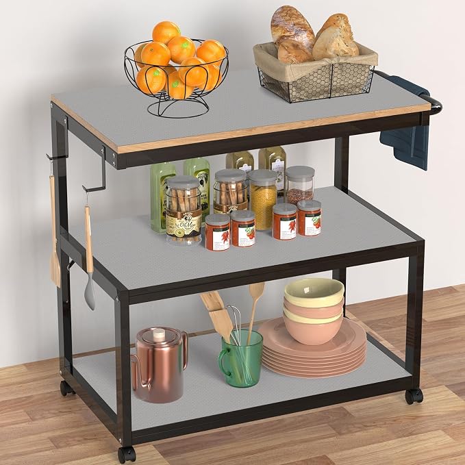 Shelf Liners for Kitchen Cabinets Non Adhesive Drawer Liner for Bathroom - Image 3