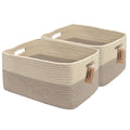 COMFY-HOMI 2 pcs Large Storage Baskets by COMFY-HOMI