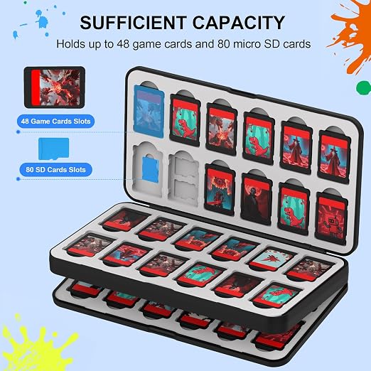 QuoLumPIA 48 Game Card Case Compatible - Image 2