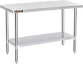 DuraSteel 30x60 Stainless Steel Work Table by DuraSteel
