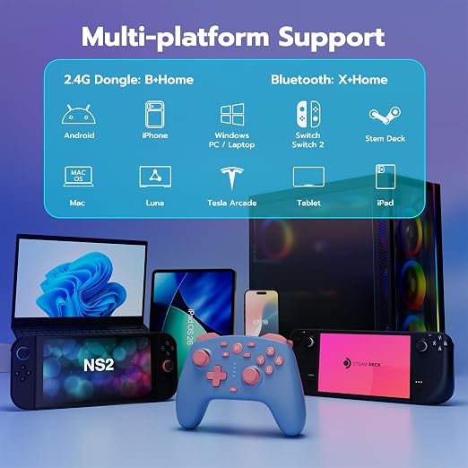 ISHAKO PC Gaming Controller for Windows/Switch/Switch2 - Image 5