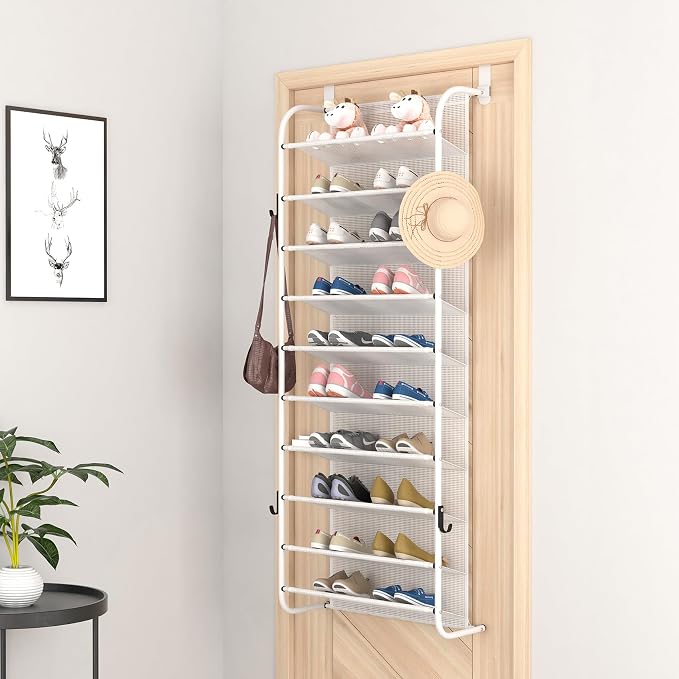 10 Tier Shoe rack Hanging Shoe Storage the door shoe rack - Image 2