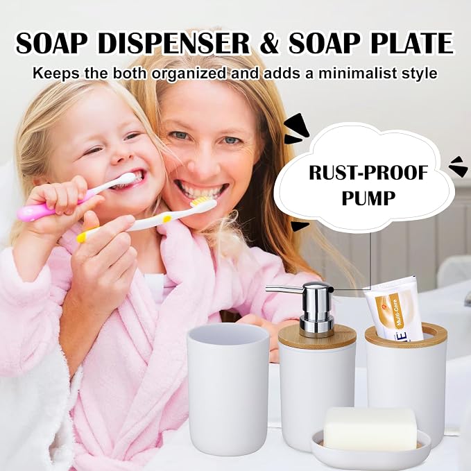 iMucci Bathroom Accessories Set - Image 2