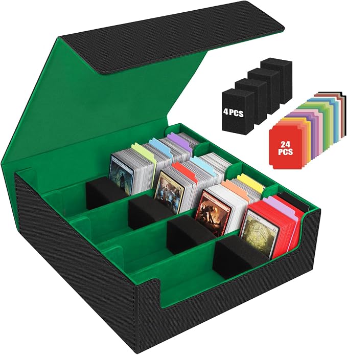 AOBOPLE Trading Card Storage Box, 3200+ Card Box Storage by AOBOPLE