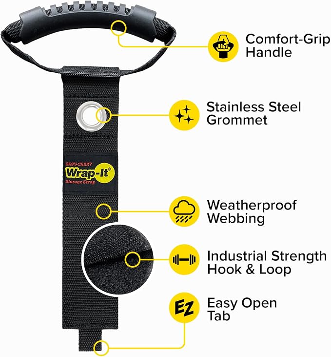 Easy-Carry Wrap-It Storage Straps - Image 5
