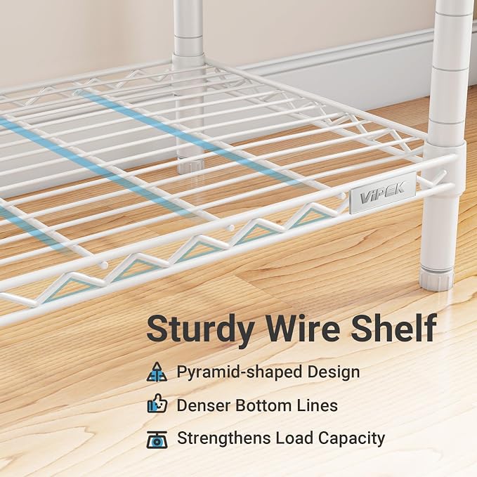 VIPEK X1 Expandable Clothes Rack Heavy Duty Adjustable from 2' to 3'5" - Image 9