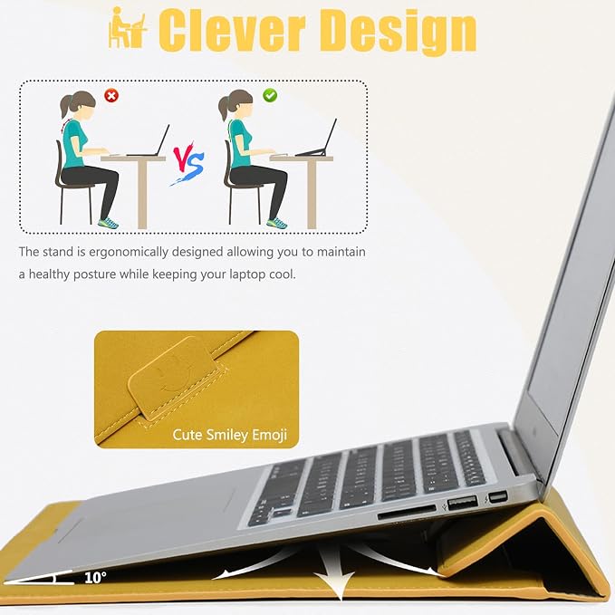 HYZUO 15-16 Inch Laptop Sleeve Case - Image 2