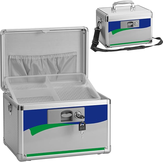 Medicine Lock Box for Safe Medication by GODLONSEN
